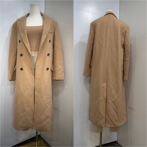 New ZARA Viscose Blazer Coat with Manteco Fabric
